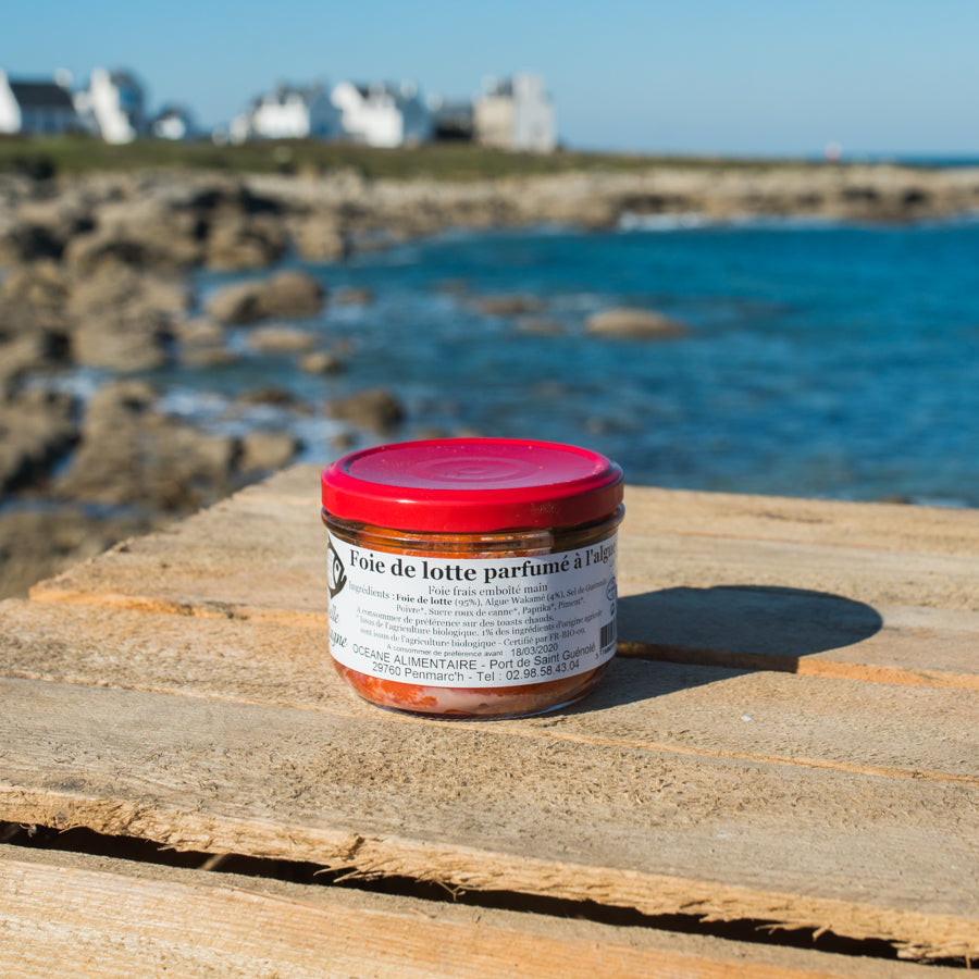 Foie de Lotte à l'algue 180g