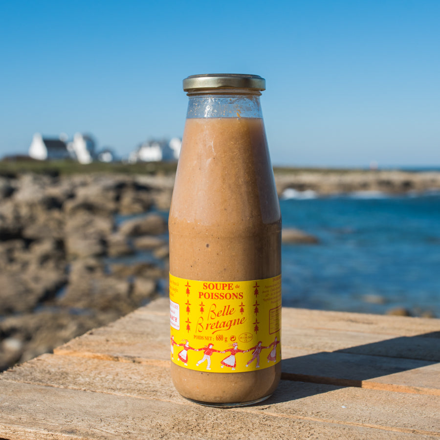 Carton 12 Soupes de poissons au naturel 680g