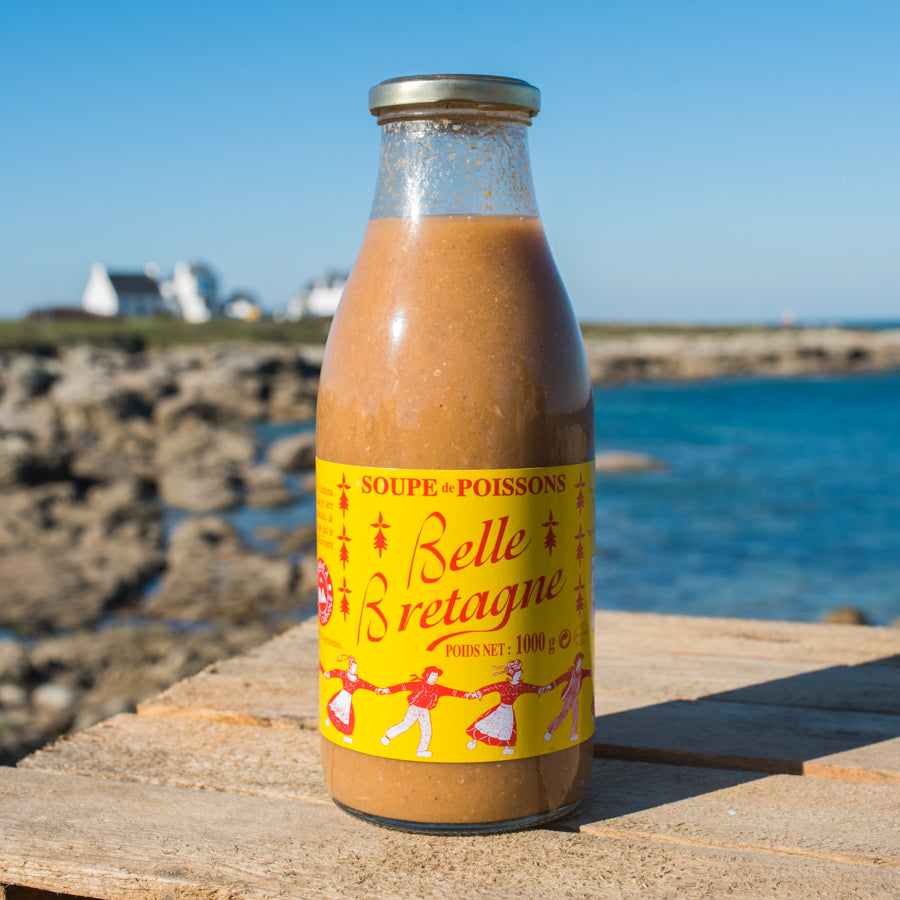 Carton 12 soupes de poissons au naturel 1000g